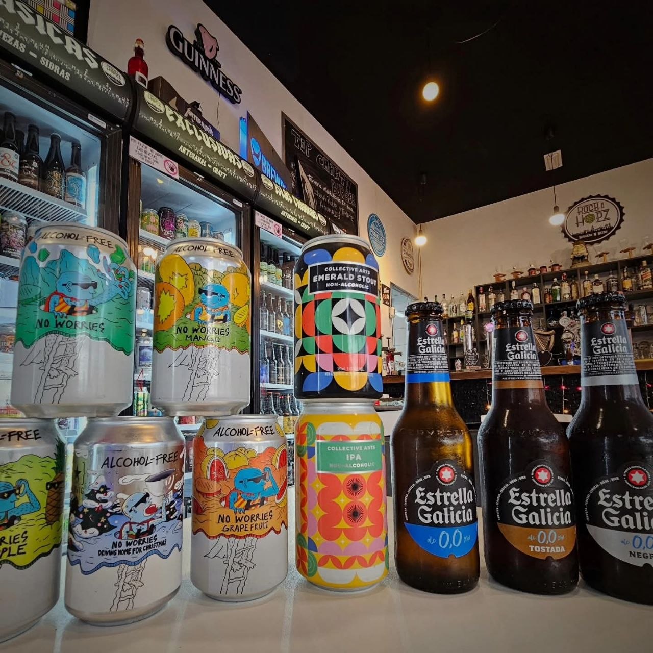 Cerveza sin alcohol y sin gluten en Tenerife Sur: qué pedir en Rock N Hopz