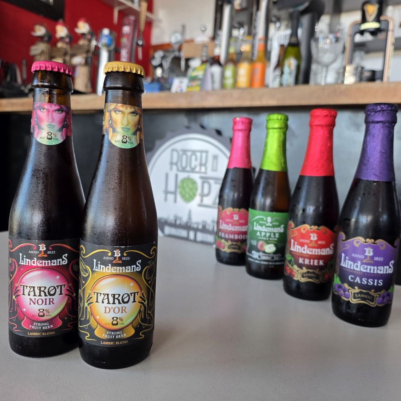 Lindemans frutales en Rock N Hopz