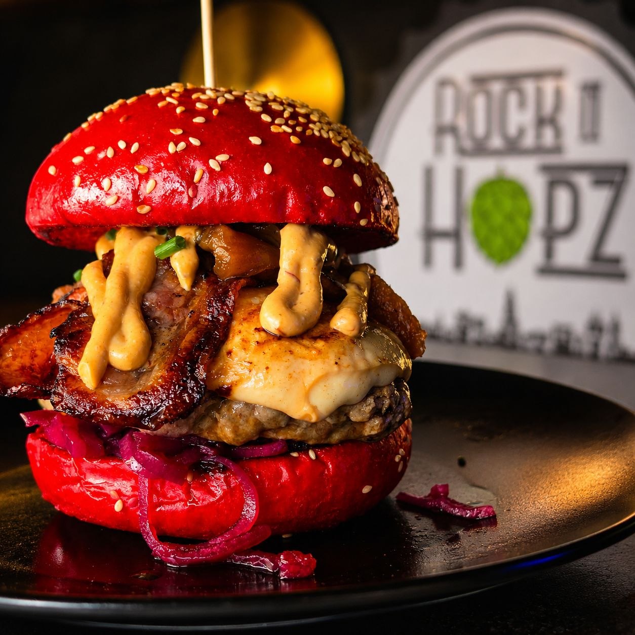 La Baron Roja: la burger Top Chart de junio en La Tejita