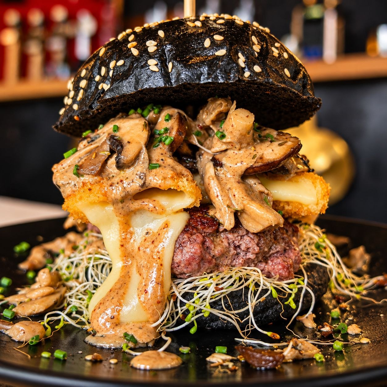 Master of Mushrooms: la hamburguesa con setas de septiembre en Tenerife